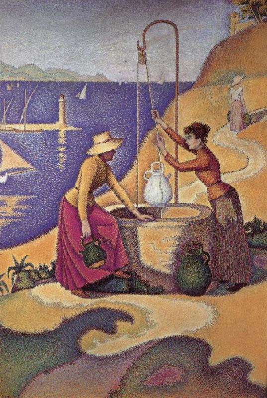 Paul Signac The Fem oil painting image